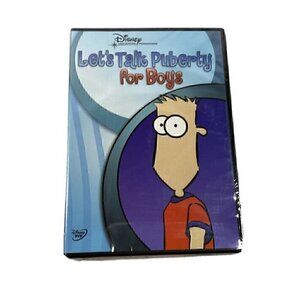 Let's Talk Puberty for Boys (Disney Educational Productions DVD) NEW